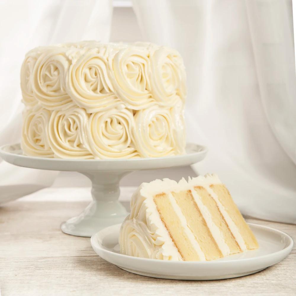 elegant artisan cake with layers and frosting