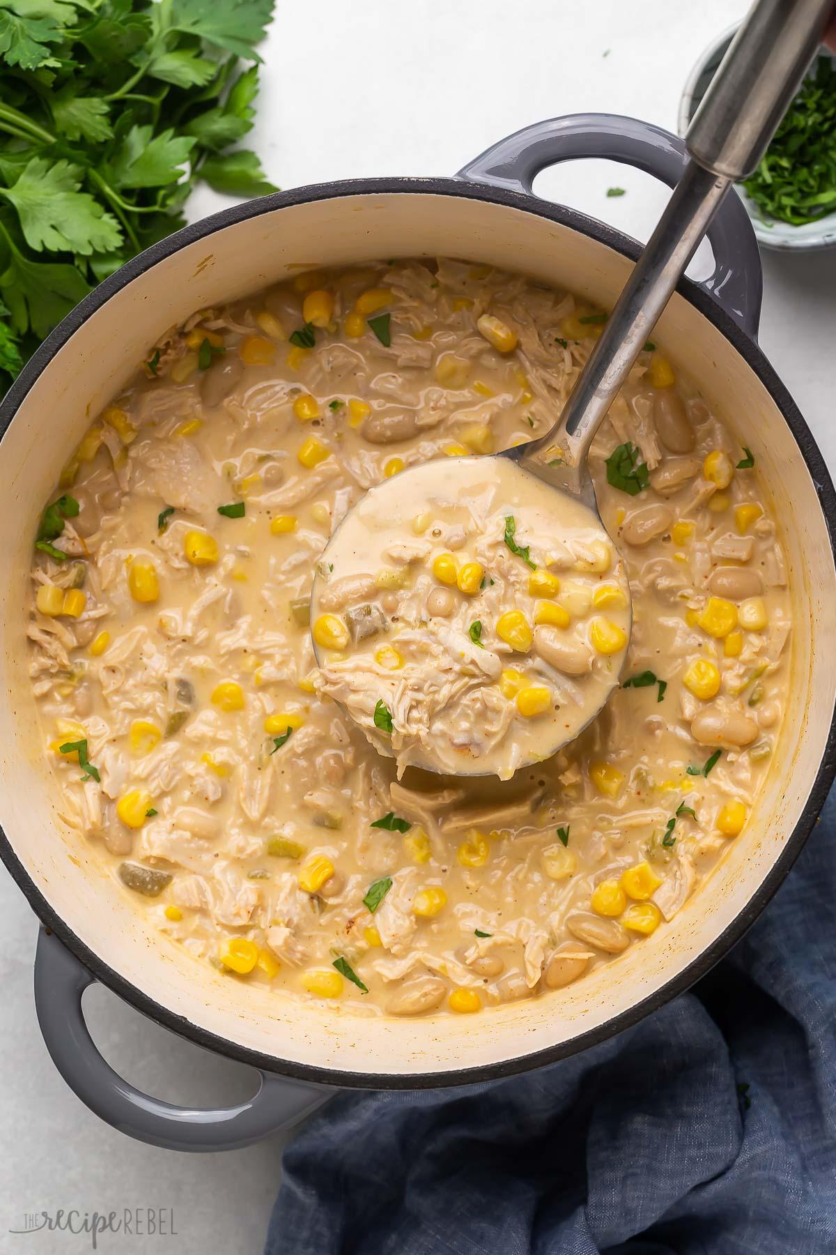 ingredients for white chicken chili