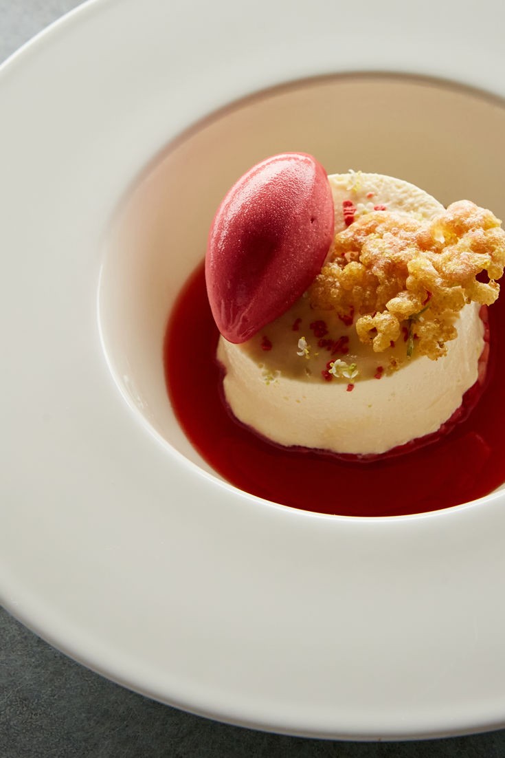 elderflower lemon yogurt parfait